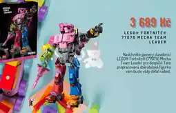 Sparkys Lego® fortniteⓡ 77078 mecha team leader nabídka