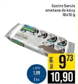 Jip Gastro Servis smetana do kávy nabídka