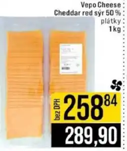 Jip Vepo Cheese Cheddar red sýr 50% nabídka