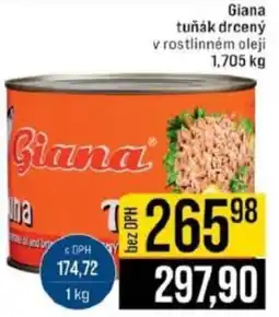 Jip Giana tuňák drcený v rostlinném oleji nabídka