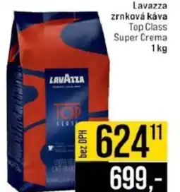 Jip Lavazza zrnková káva Top Class Super Crema nabídka