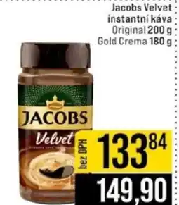 Jip Jacobs Velvet instantní káva nabídka