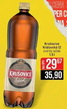 Jip Krušovice Královská 12 světlý ležák nabídka