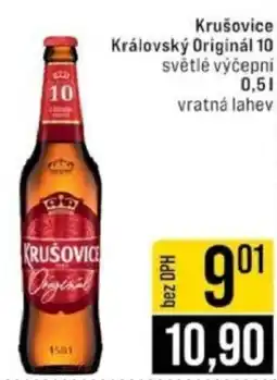 Jip Krušovice Královský Originál 10 nabídka