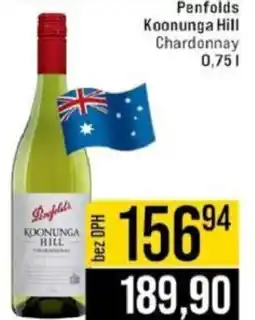 Jip Penfolds Koonunga Hill Chardonnay nabídka