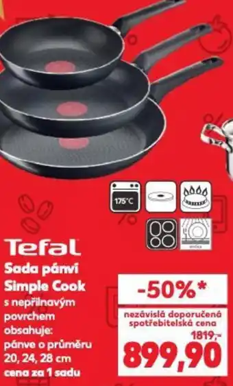 Tefal Sada pánvi Simple Cook