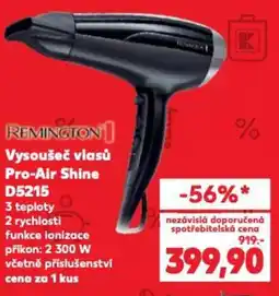 Kaufland REMINGTON Vysoušeč vlasů Pro-Air Shine D5215 nabídka