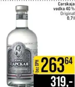Jip Carskaja vodka 40% Original nabídka