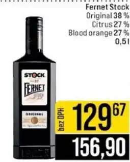 Jip Fernet Stock Original 38% Citrus 27% Blood orange 27% nabídka