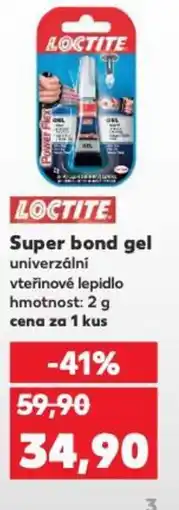 Kaufland LOCTITE Super bond gel nabídka
