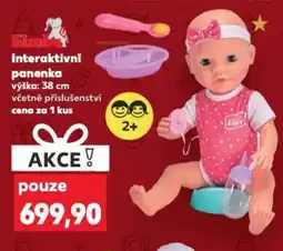 Kaufland Interaktivni panenka nabídka