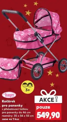 Kaufland Kočárek pro panenky nabídka
