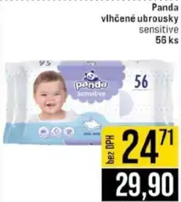 Jip Panda vlhčené ubrousky sensitive nabídka