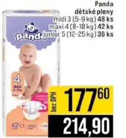 Jip Panda dětské pleny nabídka