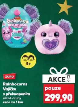 Kaufland Rainbocorns Vajíčko s překvapením nabídka