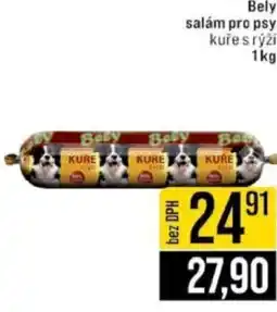 Jip Bely salám pro psy kuře s rýží nabídka