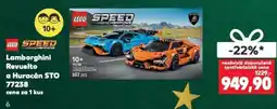 Kaufland LEGO Speed Lamborghini Revuelto a Huracán STO 77238 nabídka