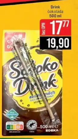 Jip Drink čokoláda nabídka