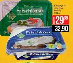 Jip Čerstvý sýr smetana bylinky nabídka