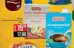 Jip Milsani kondenzované mléko 7,5% nabídka