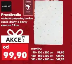 Kaufland Prostěradlo nabídka