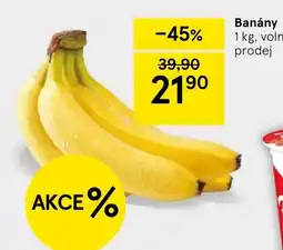 Tesco Banány nabídka