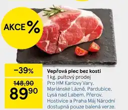 Tesco Vepřová plec bez kosti nabídka