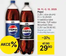 Tesco PEPSI nabídka
