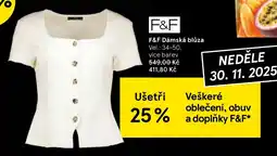 Tesco F&F Dámská blůza nabídka