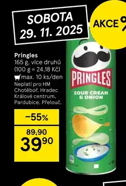 Tesco Pringles nabídka