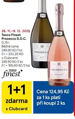 Tesco Tesco Finest Prosecco D.O.C. nabídka
