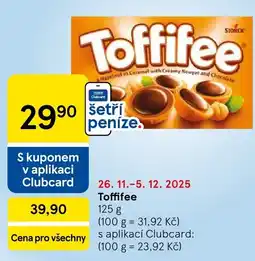 Tesco Toffifee nabídka