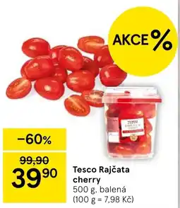 Tesco Tesco Rajčata cherry nabídka