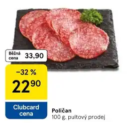 Tesco Poličan nabídka