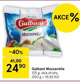 Tesco Galbani Mozzarella nabídka