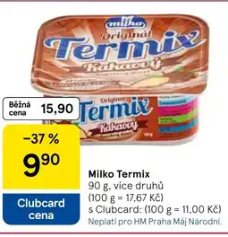 Tesco Milko Termix nabídka