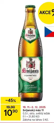 Tesco Svijanský máz 11 nabídka