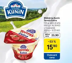 Tesco Mlékárna Kunín Termix Extra nabídka