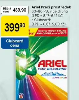 Tesco ARIEL Prací prostředek nabídka