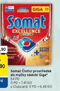 Tesco Somat Čisticí prostředek do myčky nádobí Giga nabídka