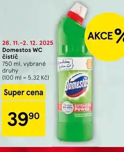 Tesco Domestos WC čistič nabídka