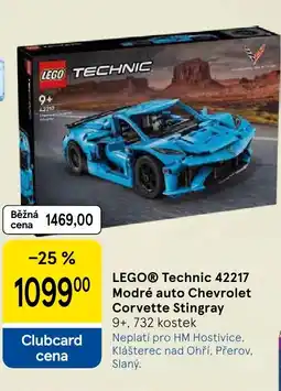 Tesco LEGO® Technic 42217 Modré auto Chevrolet Corvette Stingray nabídka