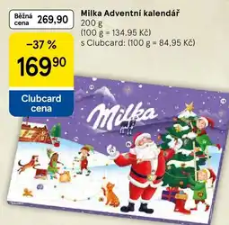 Tesco Milka Adventní kalendář nabídka