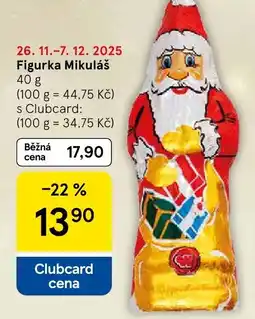 Tesco Figurka Mikuláš nabídka