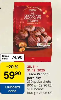 Tesco Tesco Vánoční perníčky nabídka