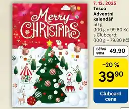 Tesco Tesco Adventní kalendář nabídka