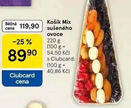 Tesco Košík Mix sušeného ovoce nabídka