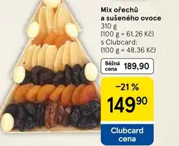 Tesco Mix ořechů a sušeného ovoce nabídka