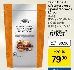 Tesco Tesco Finest Ořechy a ovoce s pomerančovou kůrou nabídka
