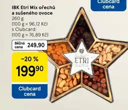 Tesco IBK Etri Mix ořechů a sušeného ovoce nabídka